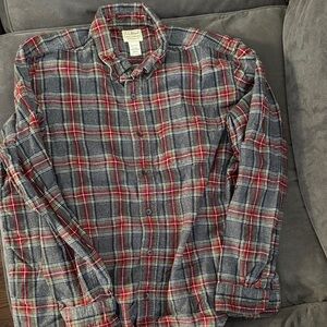 Men's Scotch Plaid Flannel Shirt, Traditional Fit